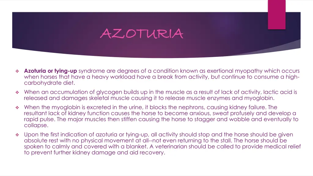 azoturia azoturia
