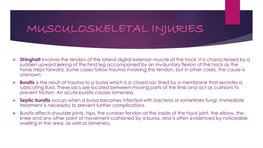 musculoskeletal injuries musculoskeletal injuries 1