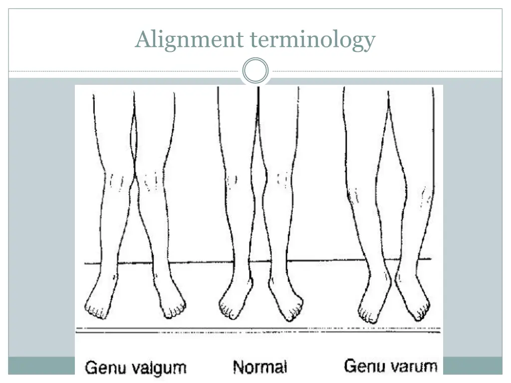 alignment terminology