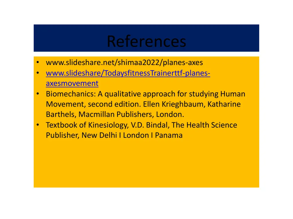 references