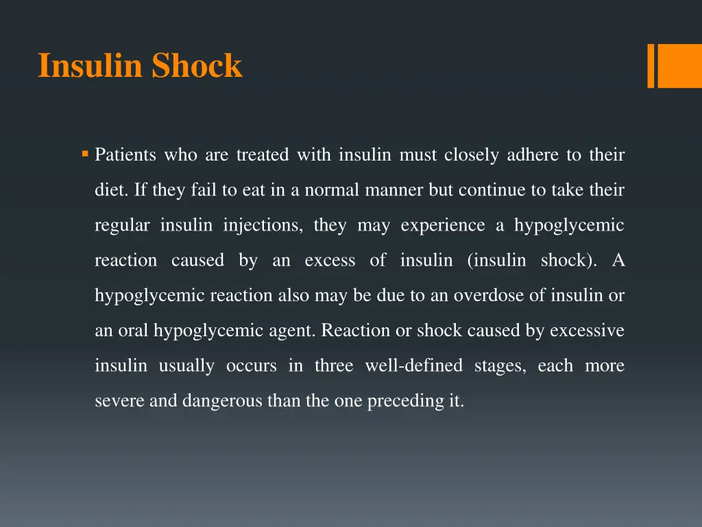 insulin shock