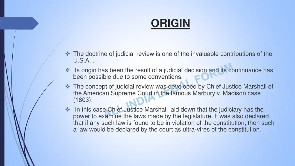 origin