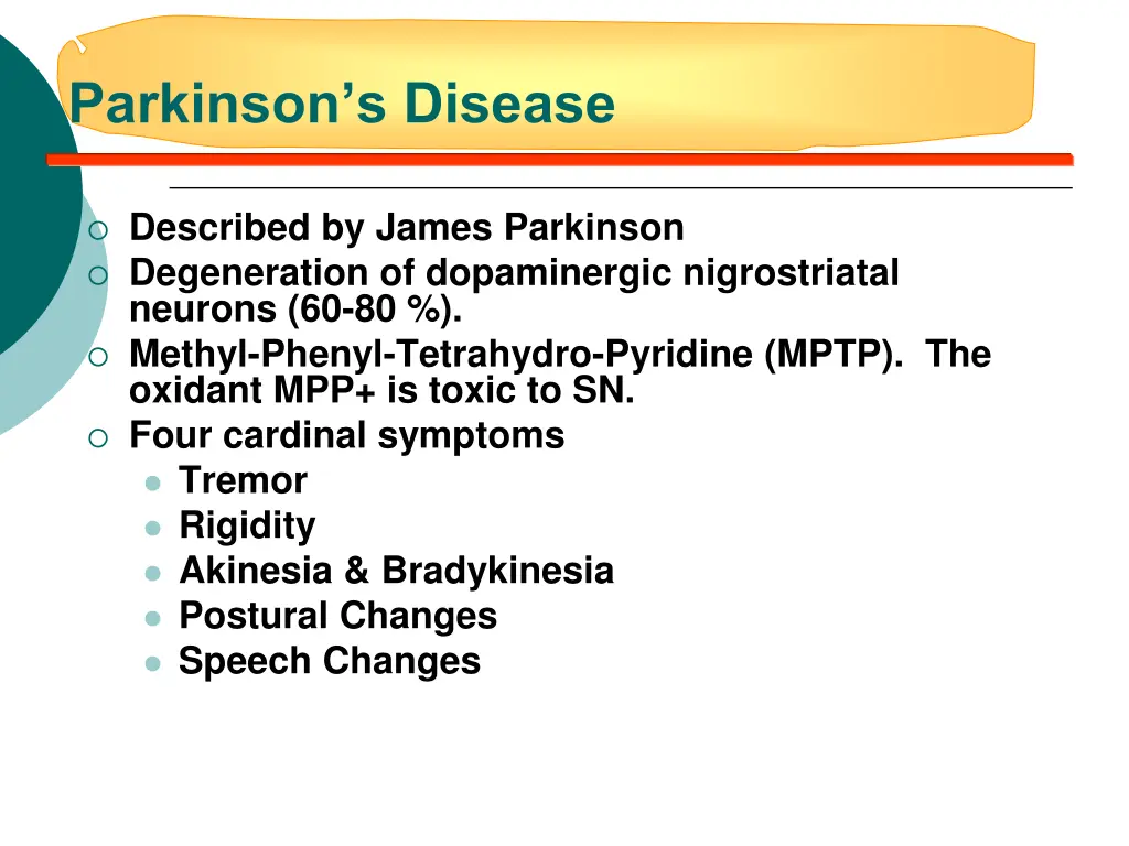 parkinson s disease