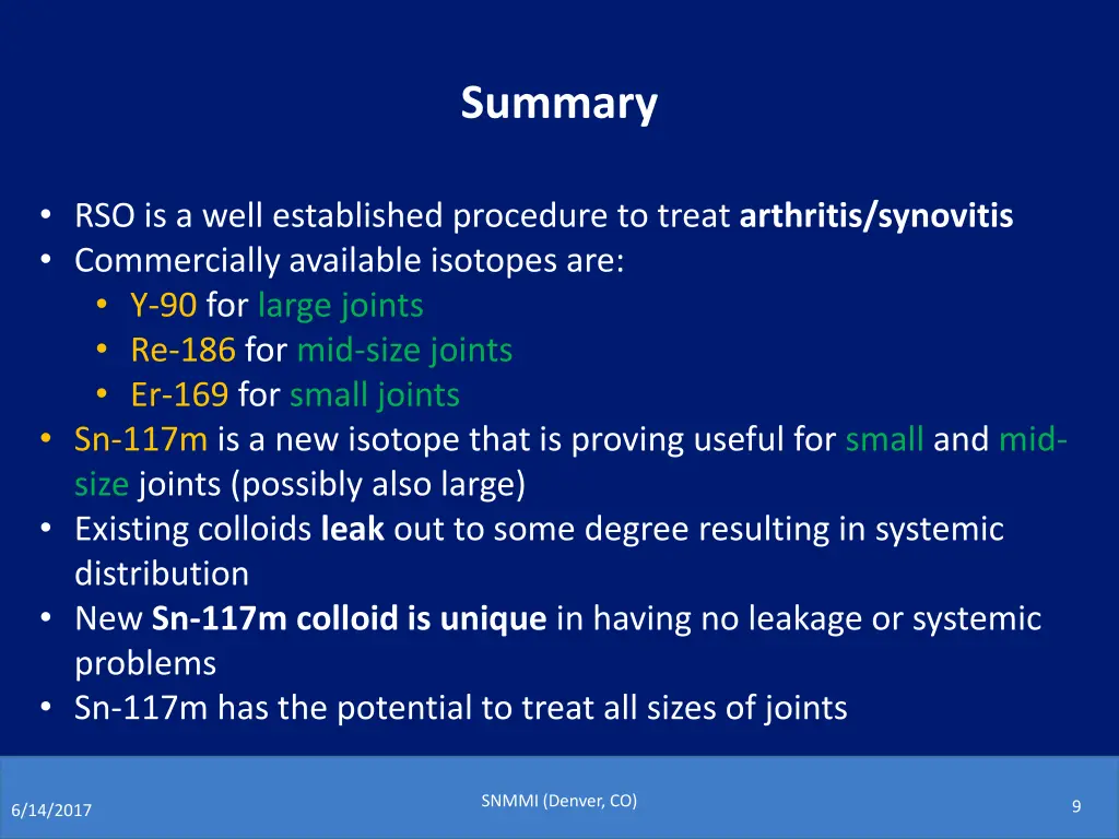 summary