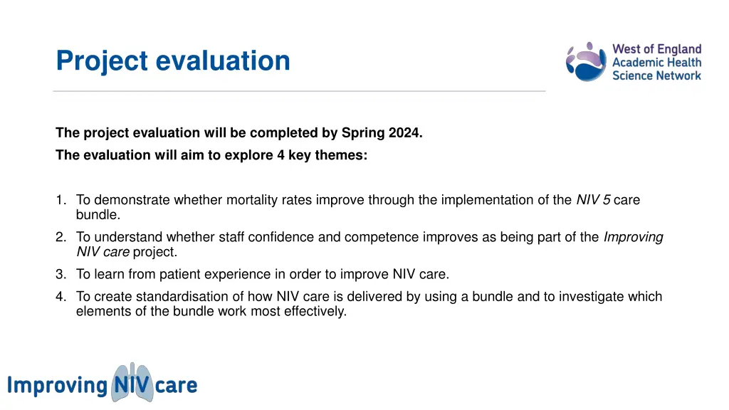 project evaluation