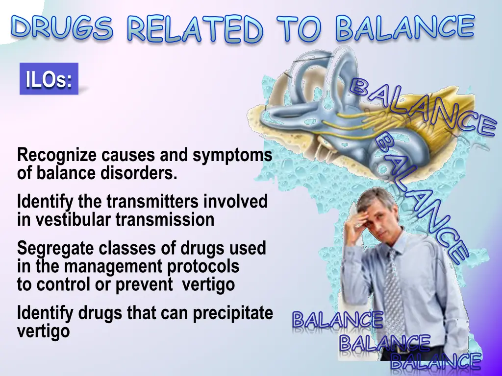 drugs related to balance 1