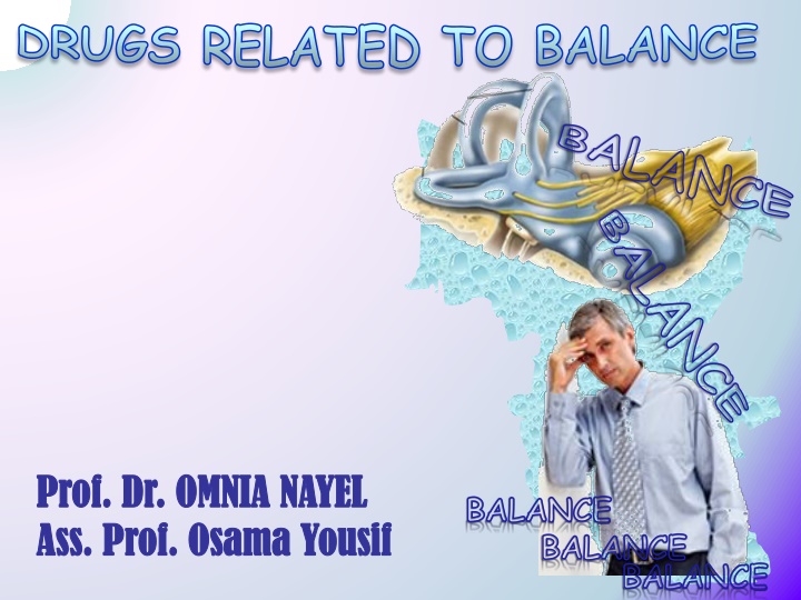 drugs related to balance