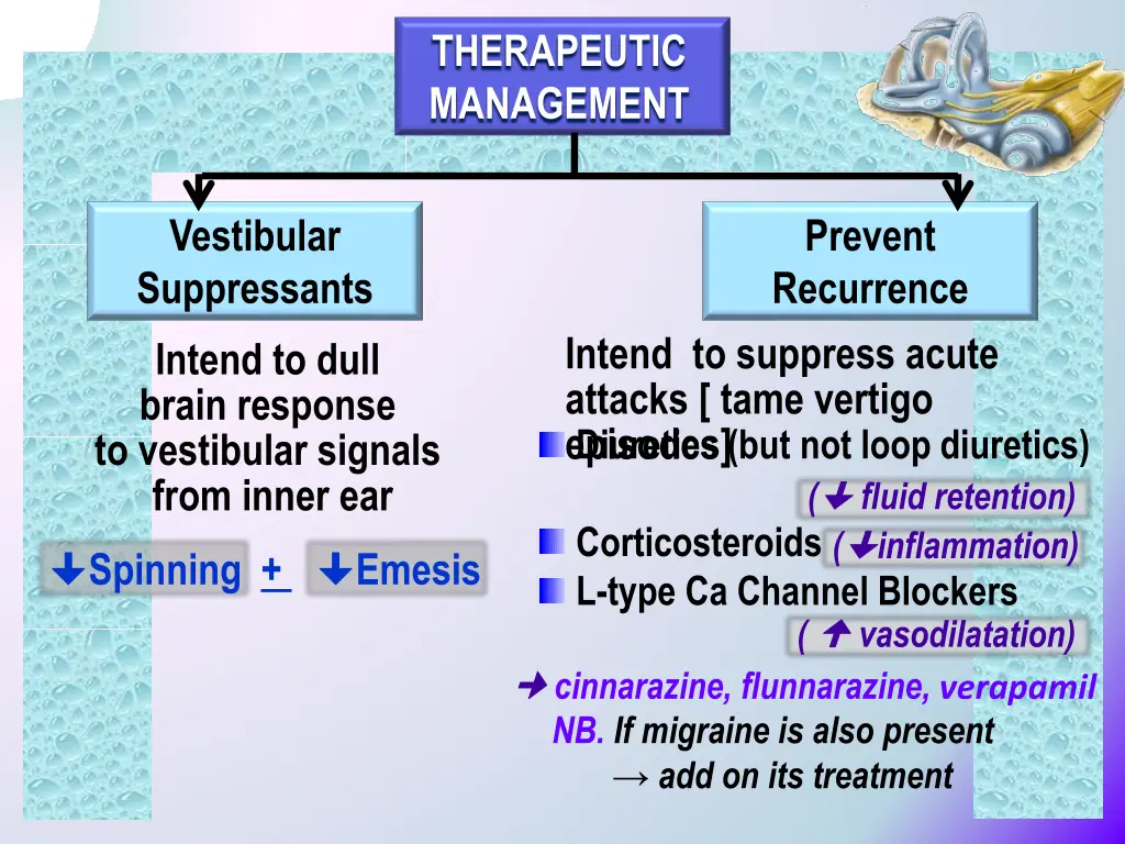 therapeutic management