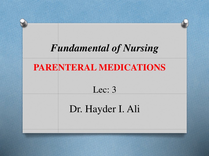 fundamental of nursing