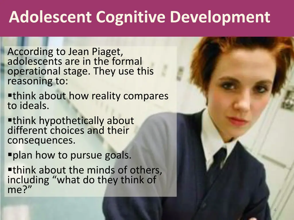 adolescent cognitive development
