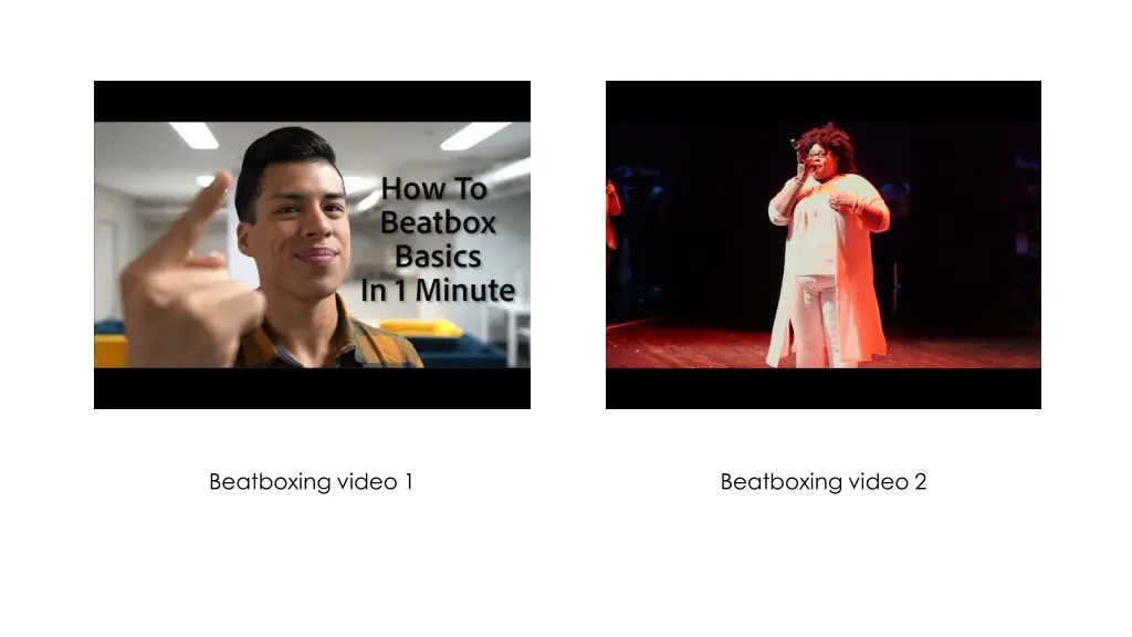 how to beatbox basics in 1 minute