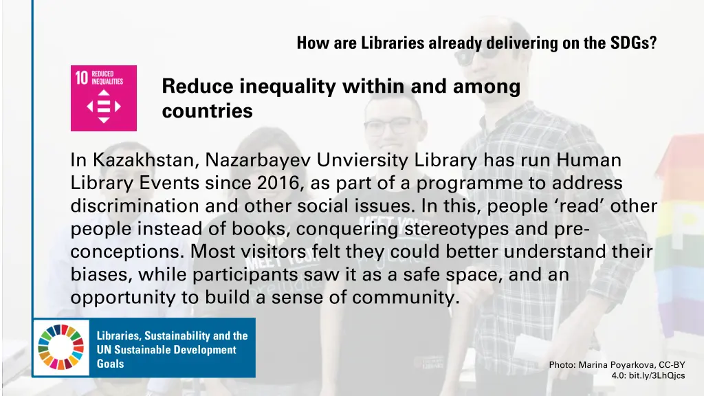 how are libraries already delivering on the sdgs 10