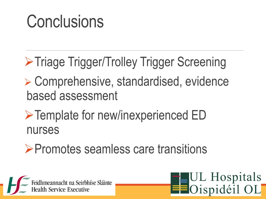 conclusions