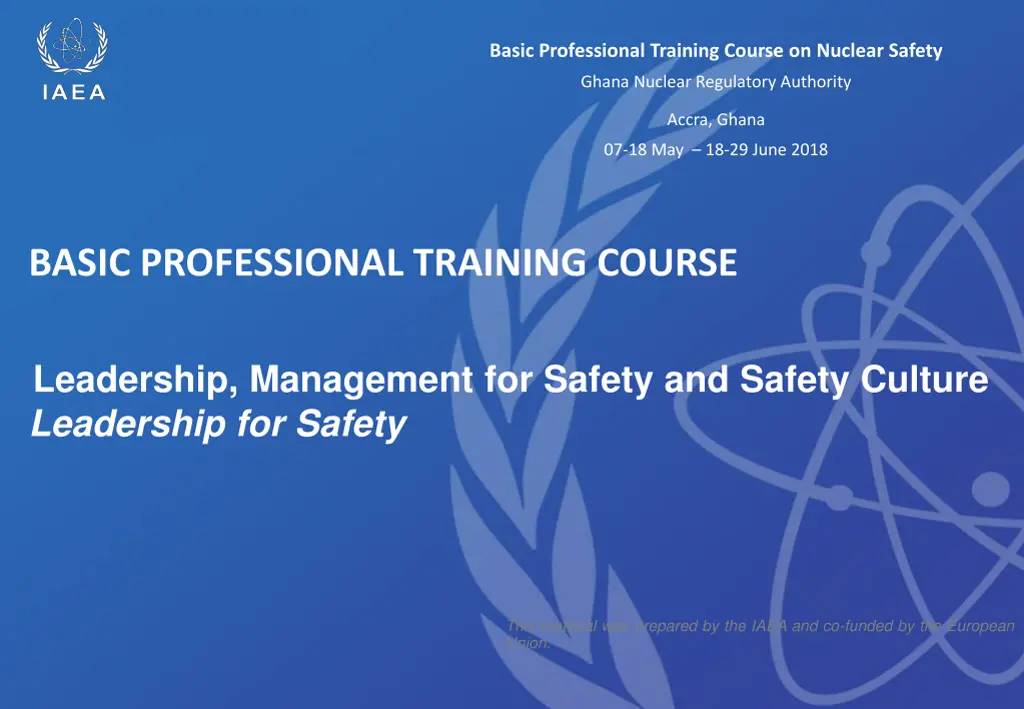 basic professional training course on nuclear 1