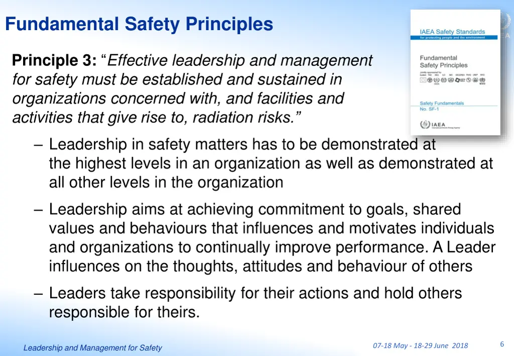 fundamental safety principles
