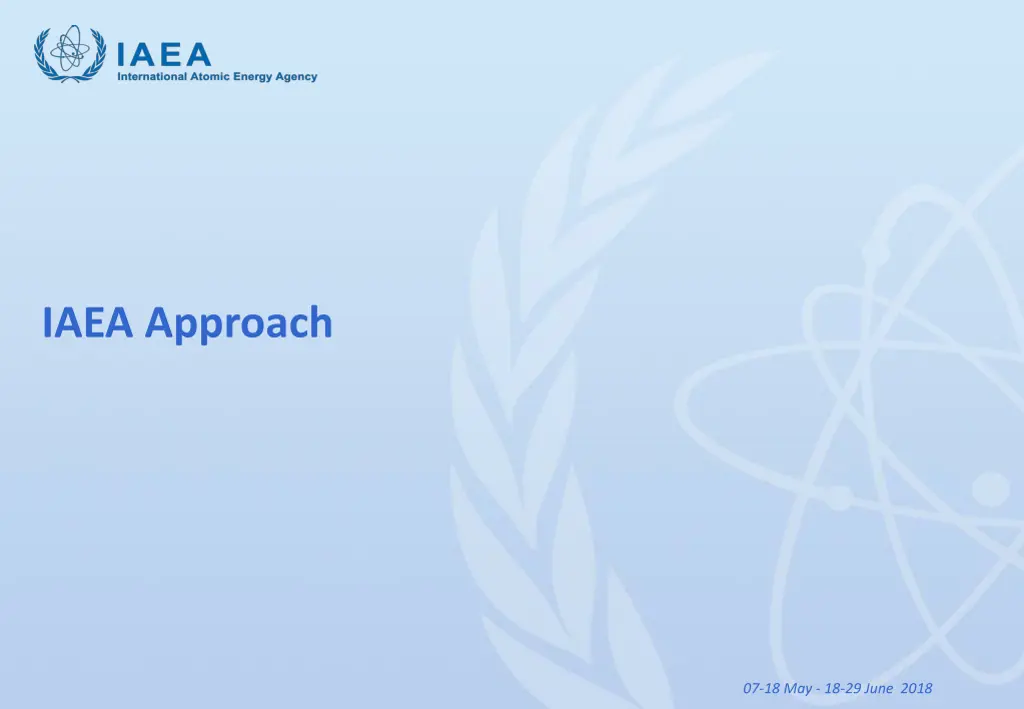 iaea approach