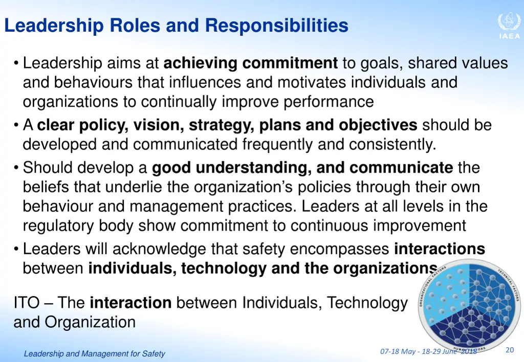 leadership roles and responsibilities 1