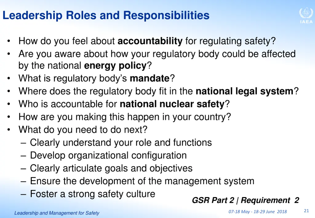 leadership roles and responsibilities 2