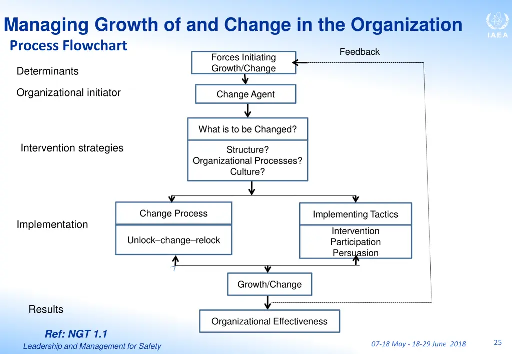 managing growth of and change in the organization 1