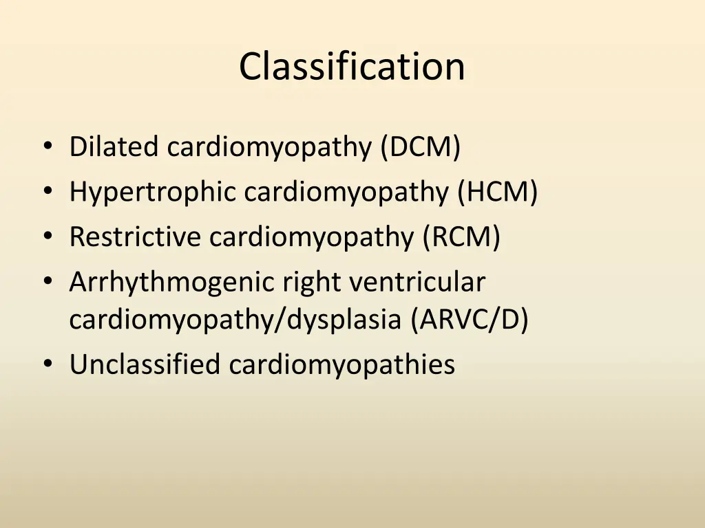 classification