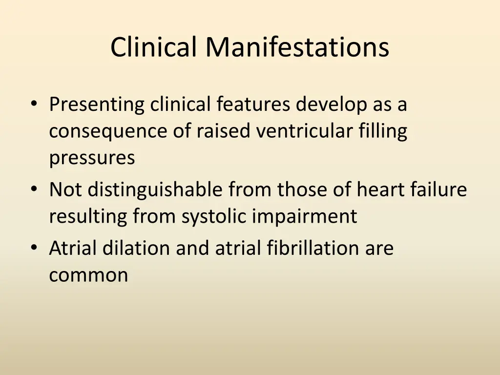 clinical manifestations 1