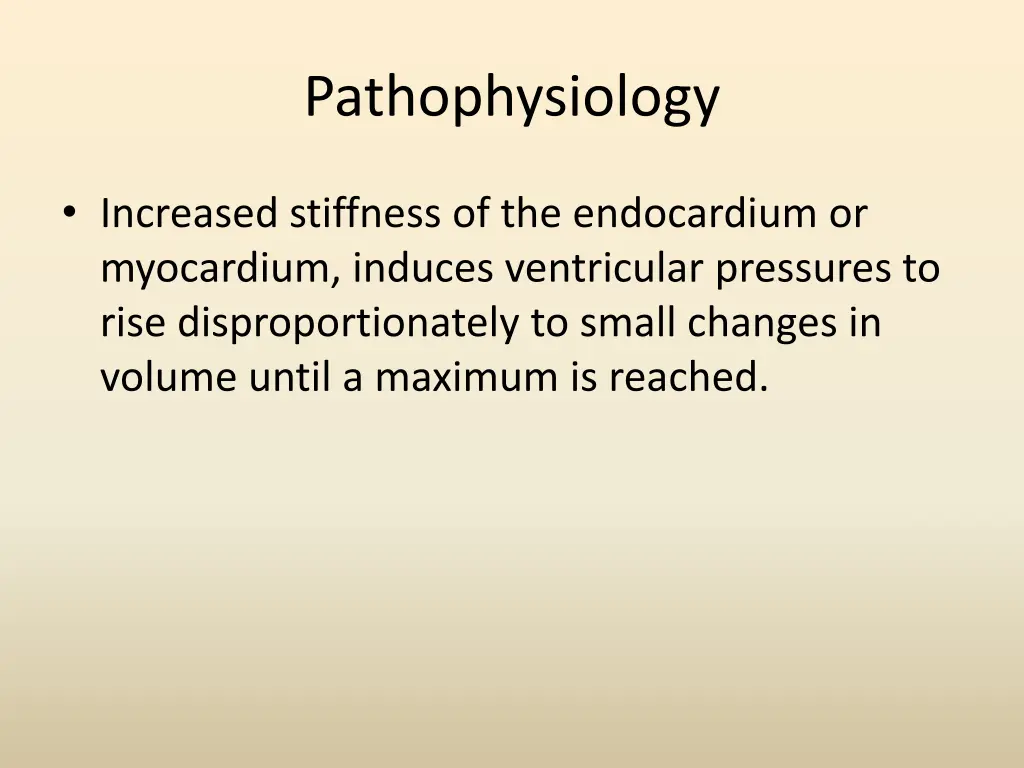 pathophysiology