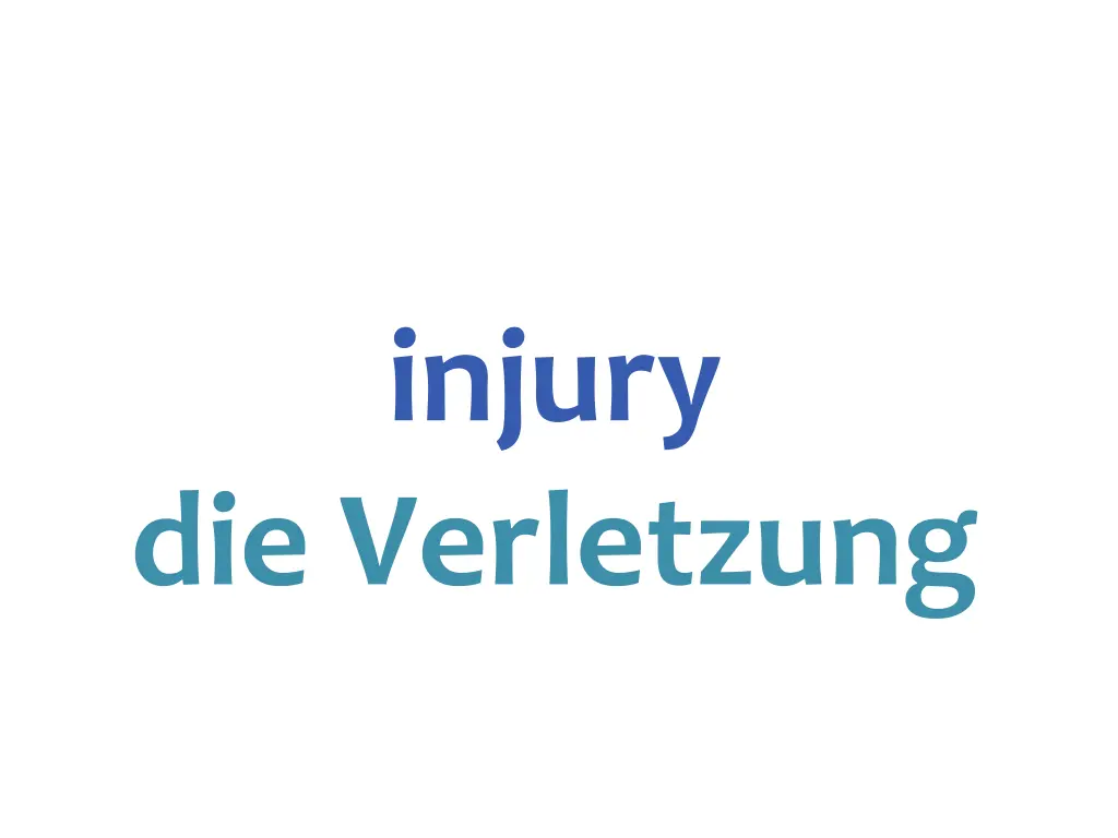 injury