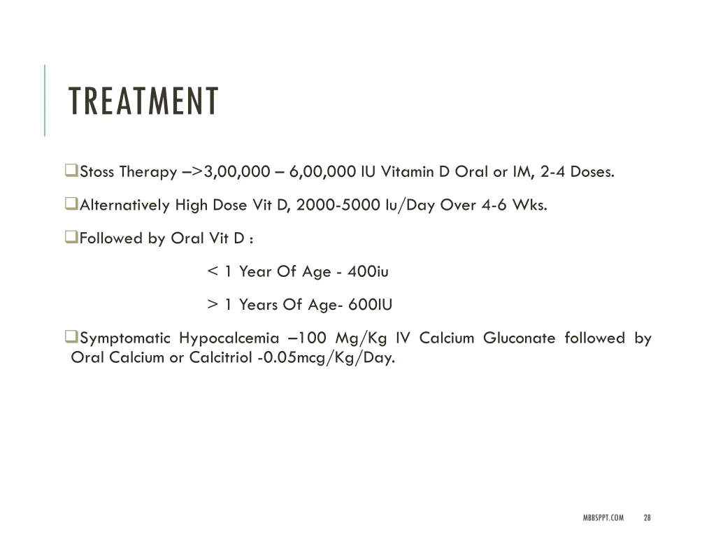 treatment
