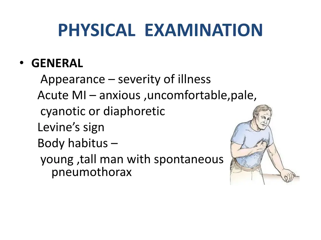 physical examination