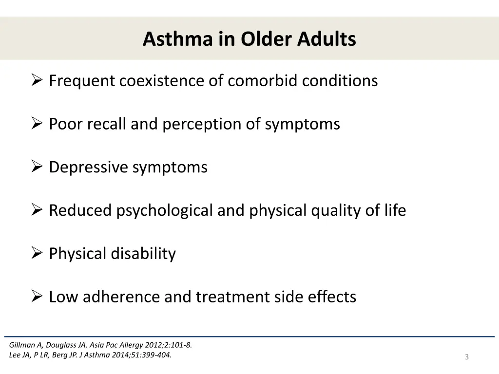 asthma in older adults
