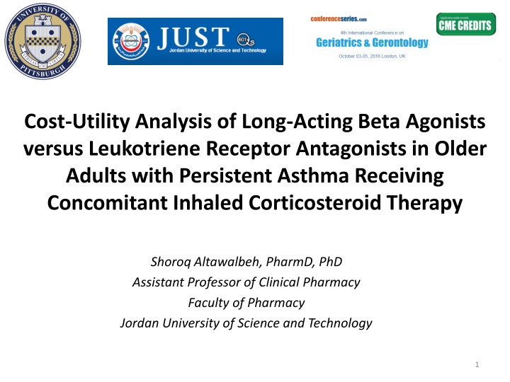 cost utility analysis of long acting beta