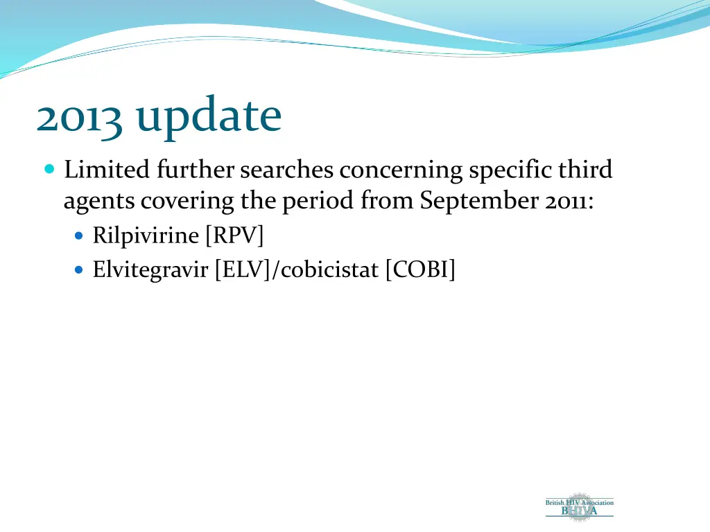 2013 update