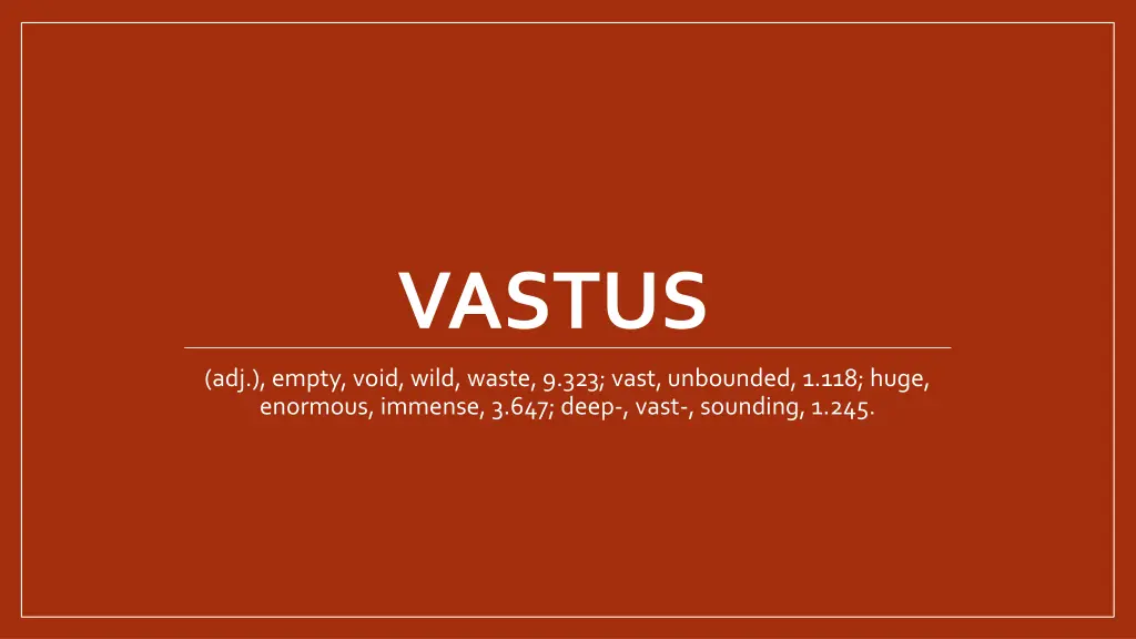 vastus
