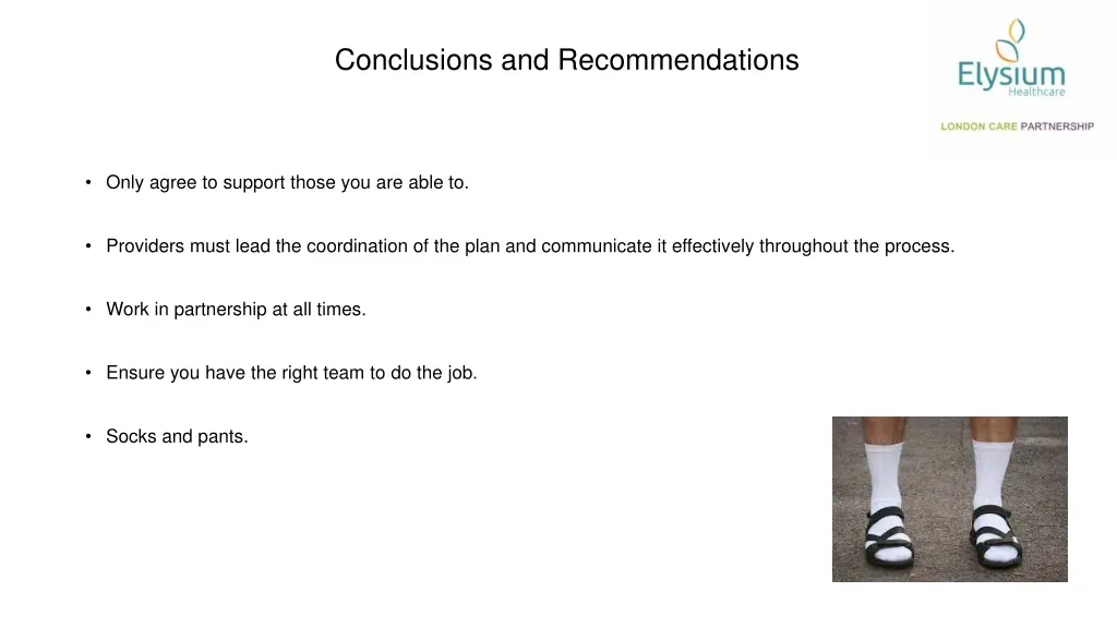conclusions and recommendations