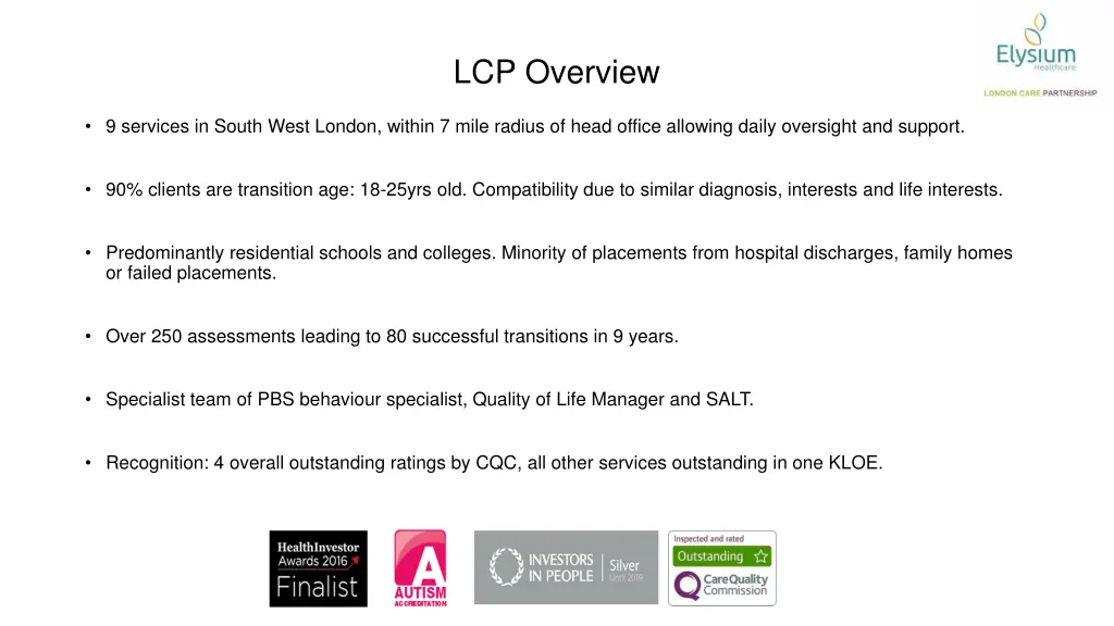 lcp overview