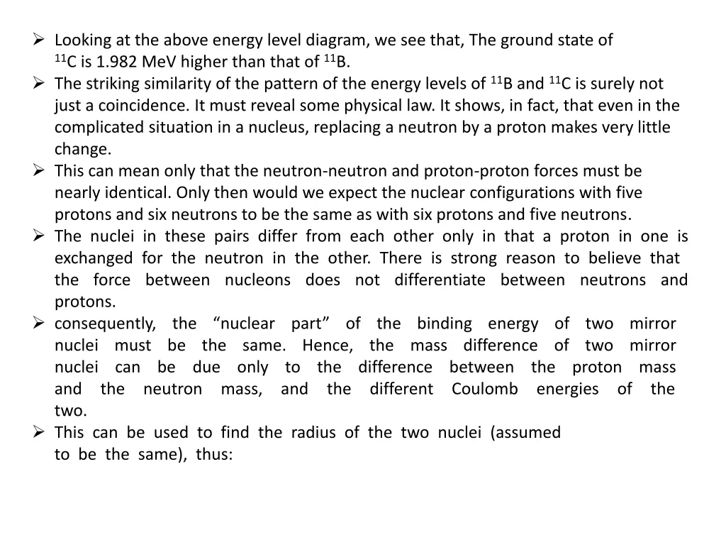 looking at the above energy level diagram