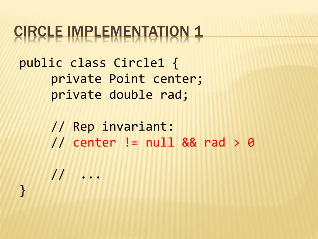 circle implementation 1 1