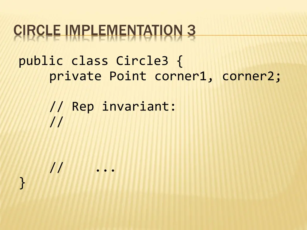circle implementation 3