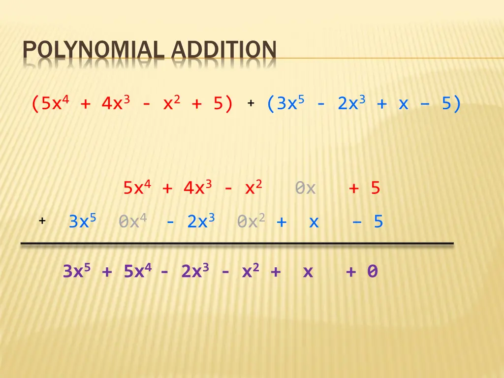 polynomial addition 3