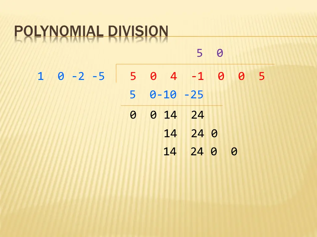polynomial division 8