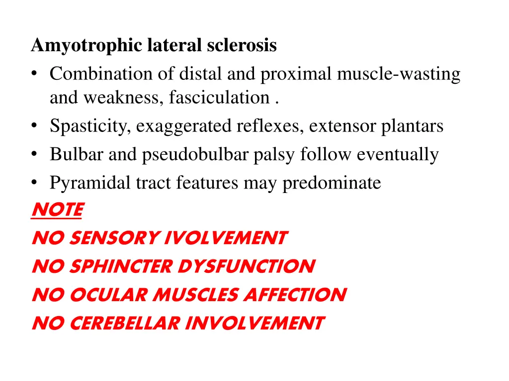 amyotrophic lateral sclerosis combination