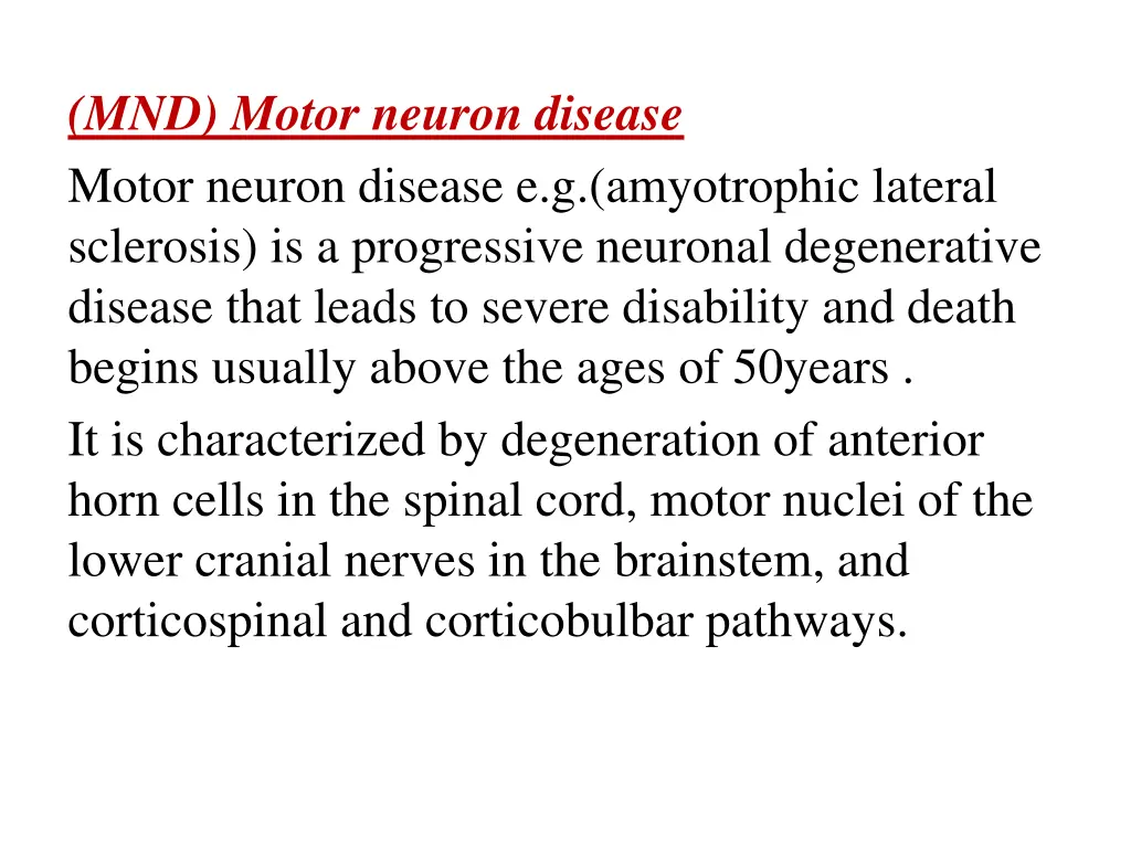 mnd motor neuron disease motor neuron disease