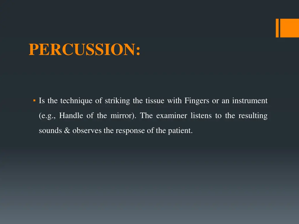 percussion