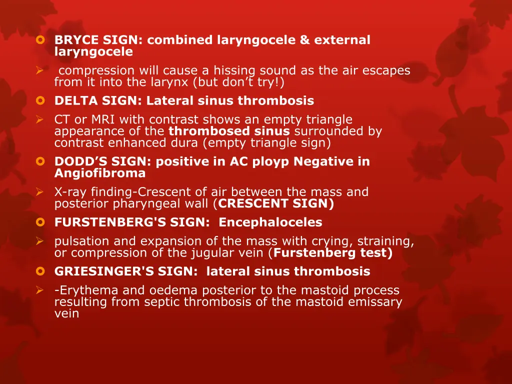 bryce sign combined laryngocele external