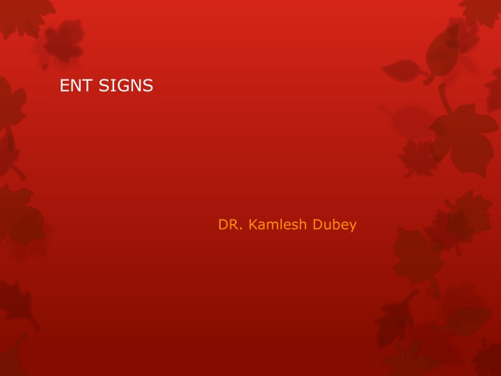 ent signs