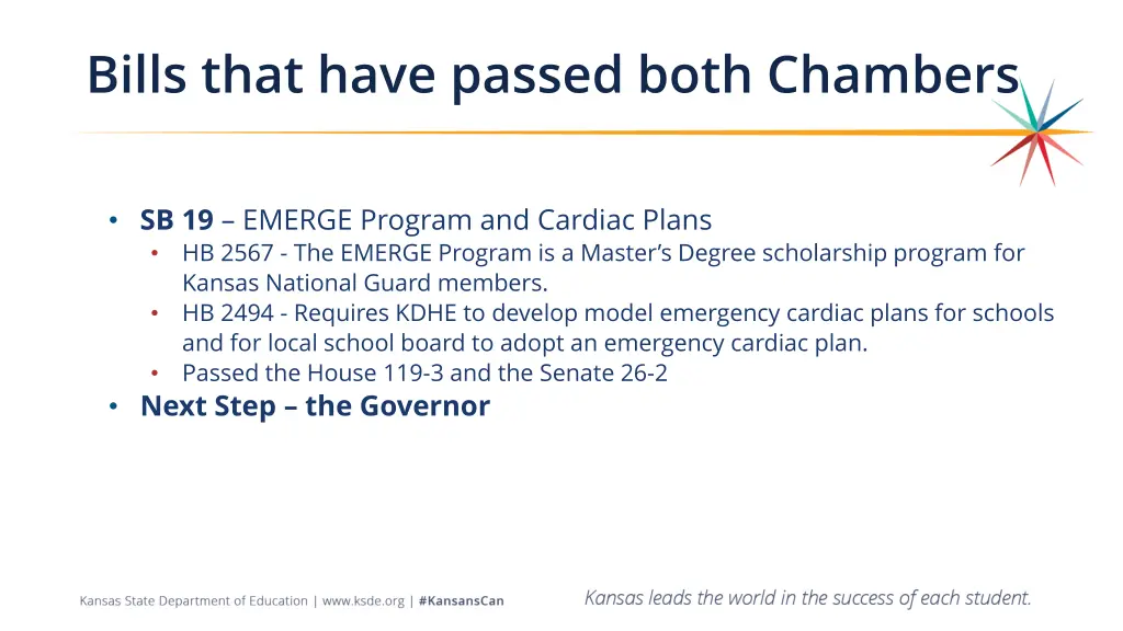 bills that have passed both chambers