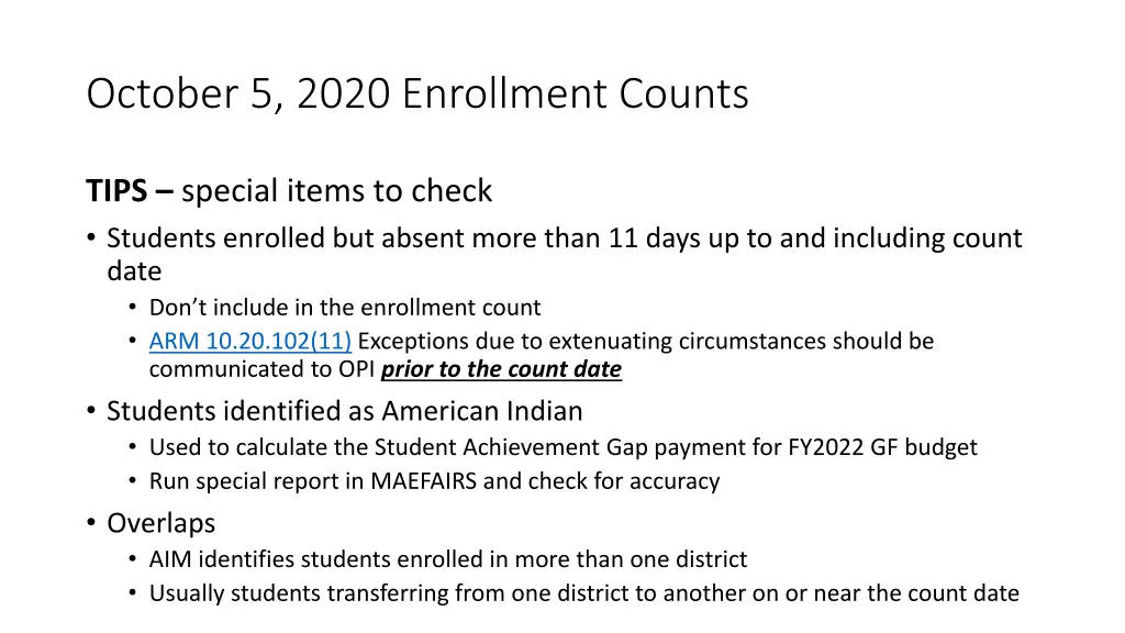 october 5 2020 enrollment counts 1