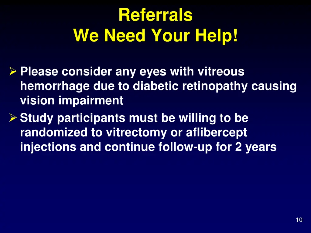 referrals