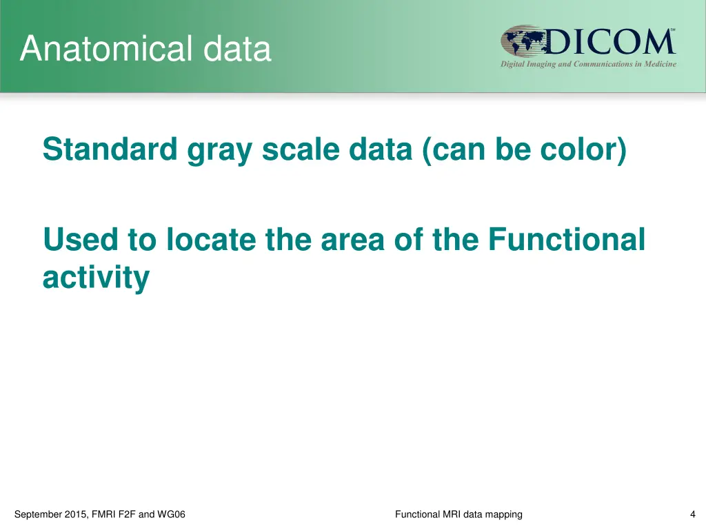 anatomical data