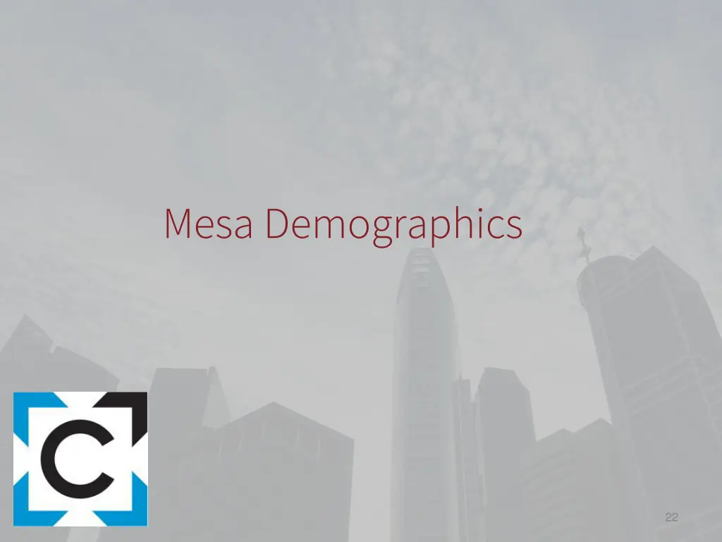 mesa demographics